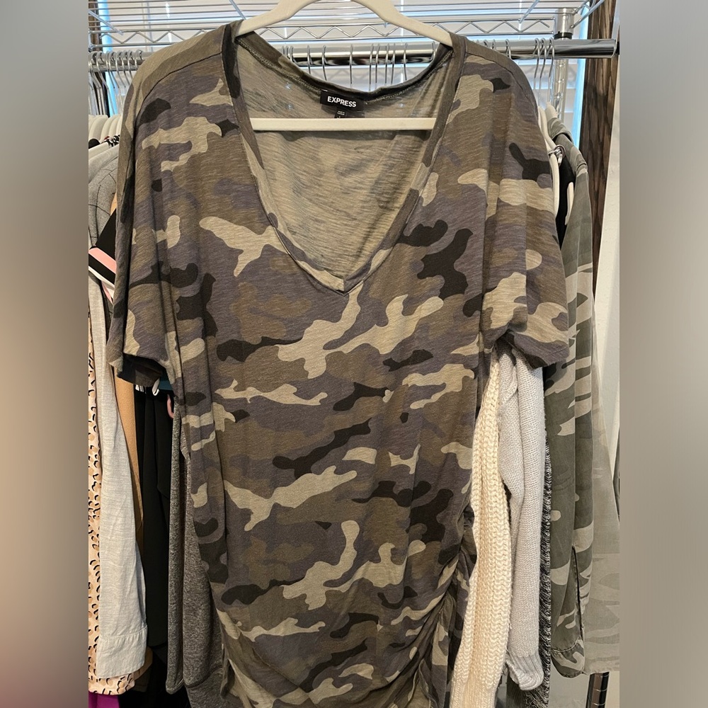 Express Camo Short Sleeve Tee